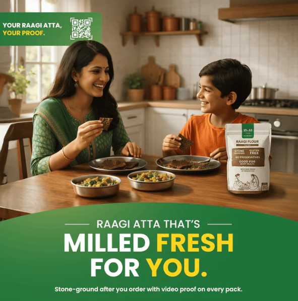 10on10foods Ragi Flour 2 Kg