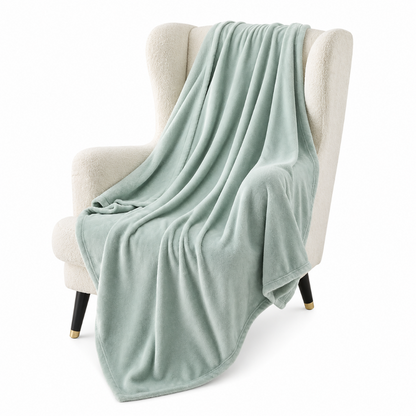 Morado 190 GSM Flannel Super Soft Warm Single Blanket for Winters - 60x90 Inches
