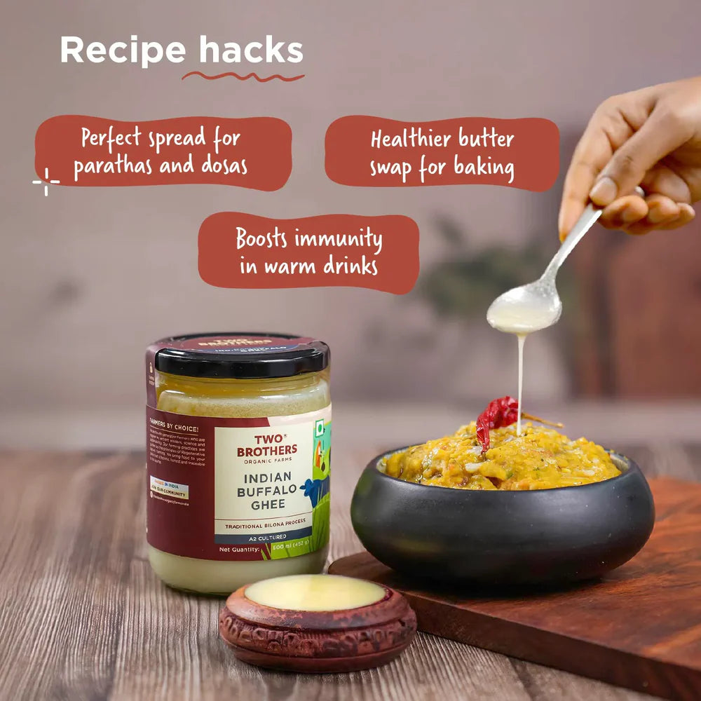 Two Brothers Organic Farms Buffalo Ghee