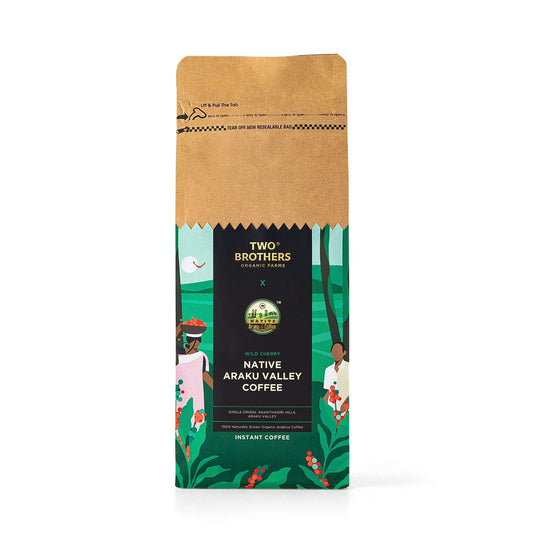 Two Brothers Organic Farms Instant Coffee - Native Araku Valley Coffee 250g
