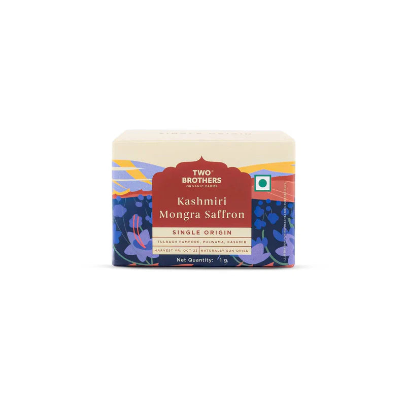 Two Brothers Organic Farms Kashmiri Mongra Saffron 1g