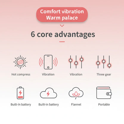 Houzaide Smart Warm Palace Belt - Heating Pad for Cramps & Lower Back Pain