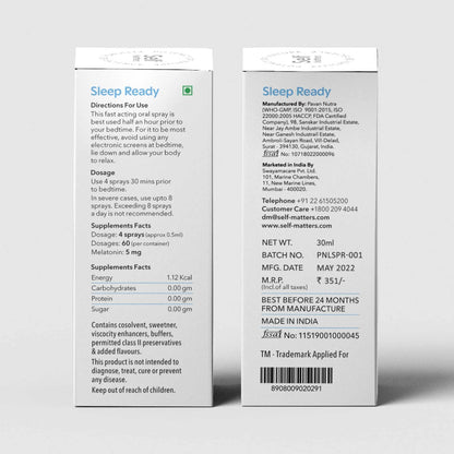 Self Matters Sleep Ready Oral Spray