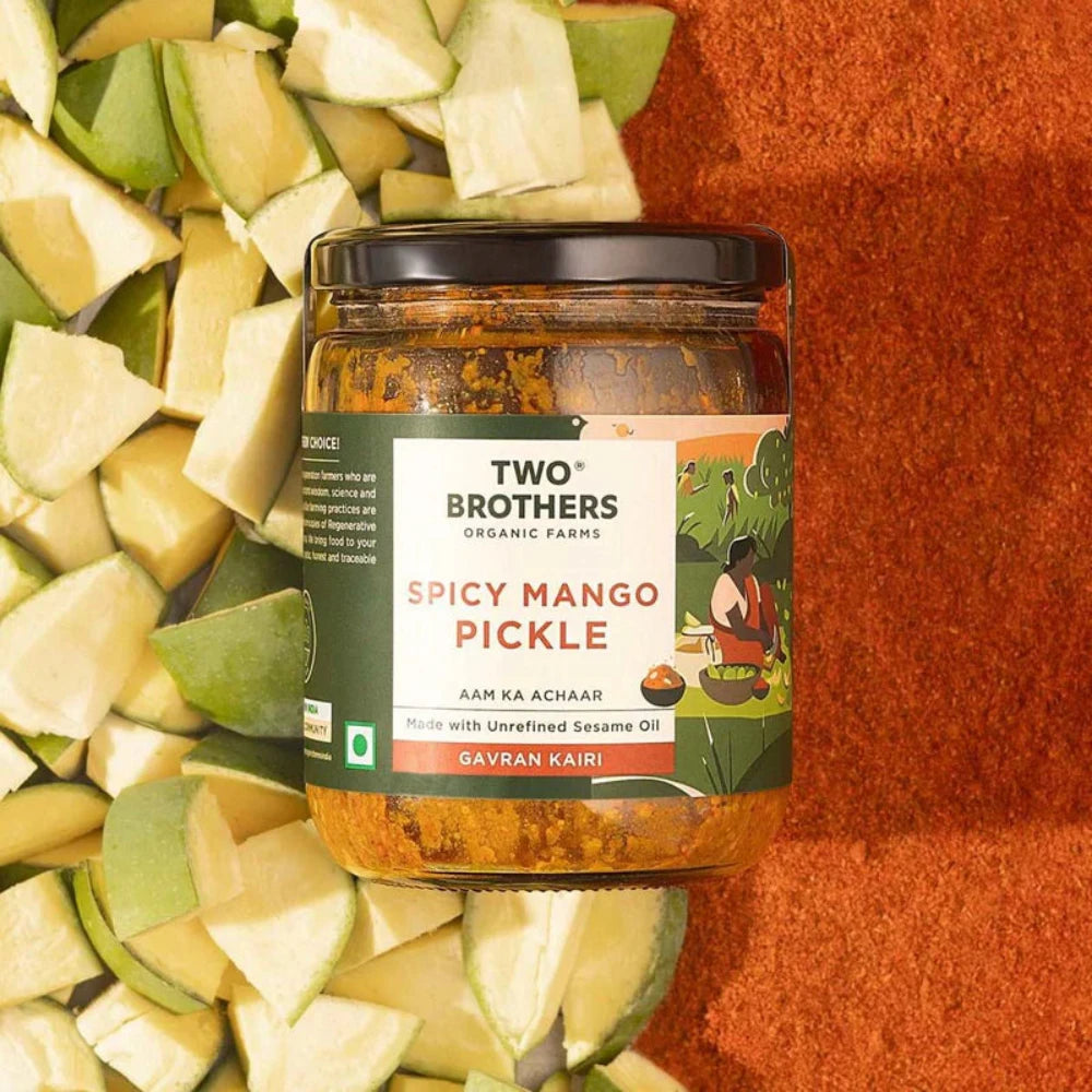 Two Brothers Organic Farms Spicy Mango Pickle