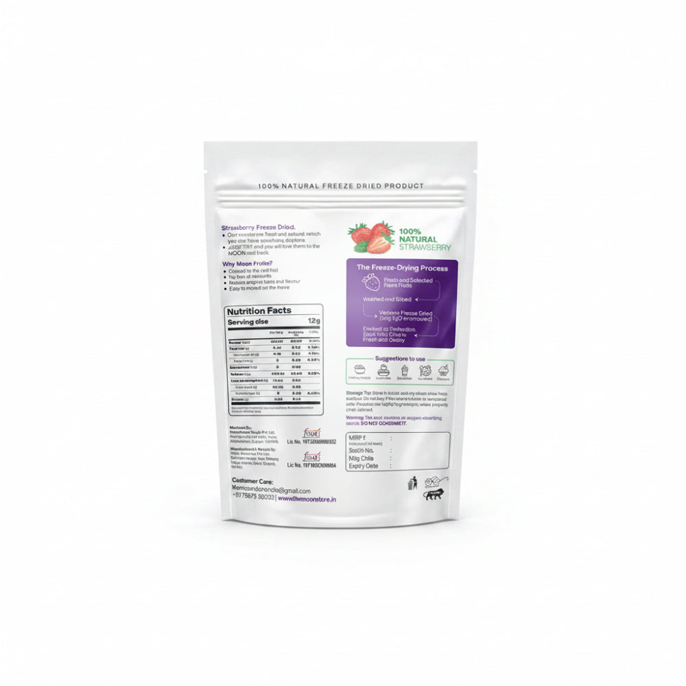 Moon Fruit Chips Strawberry