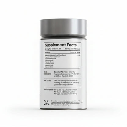Decode Age Mag7™ Supplement | Magnesium Supplement | Supports Mood, Bone and Muscle Health, Metabolism | 60 Capsules, Vegan