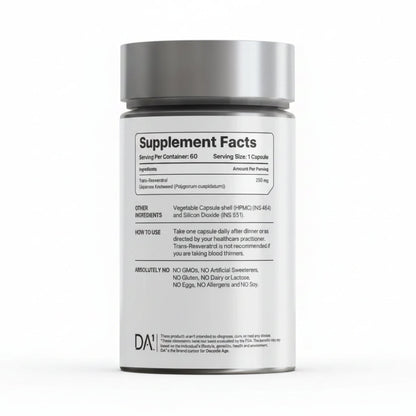 Decode Age Trans Resveratrol | Japanese Knotweed Extract |250mg