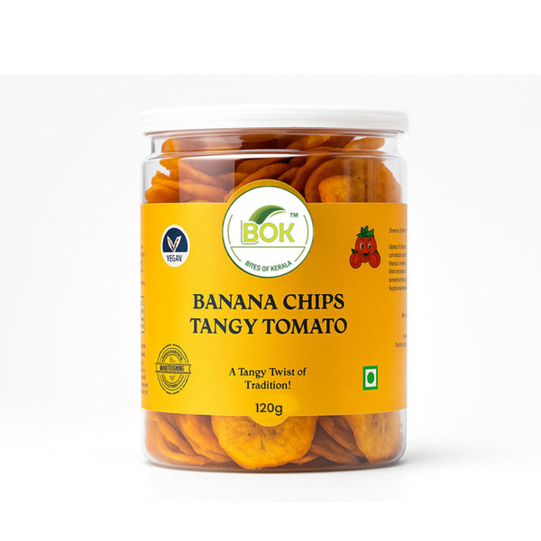 Bites Of Kerala Banana Chips Tangy Tomato 120 g