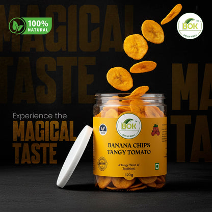 Bites Of Kerala Banana Chips Tangy Tomato 120 g