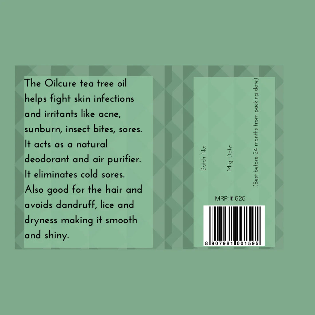 Oilcure's Tea Tree Oil - 30 ml