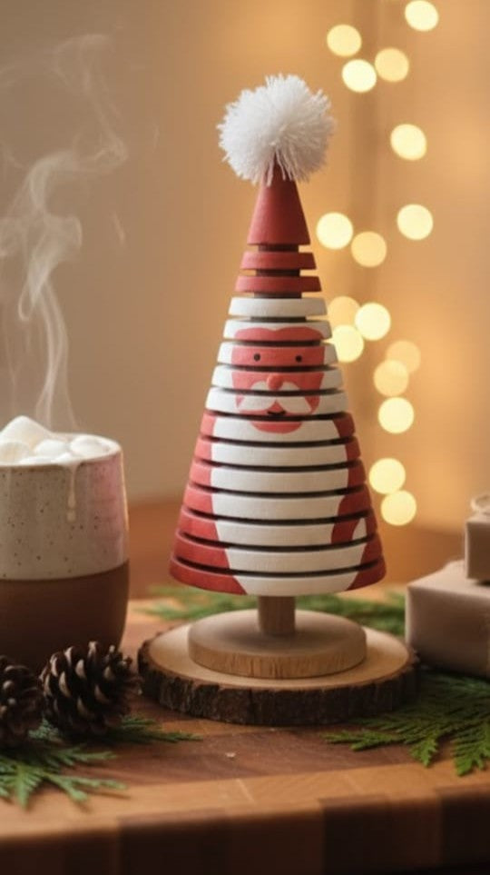 The North Pole Parcel- The Rustic Clause (9 inch)