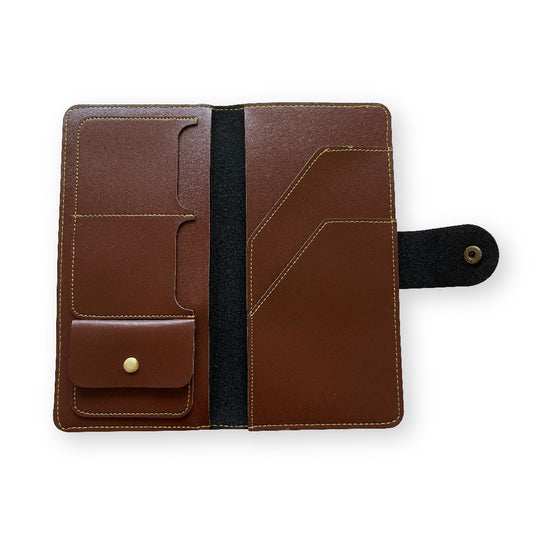 Khyaal Travel Passport Holder with Clip Button