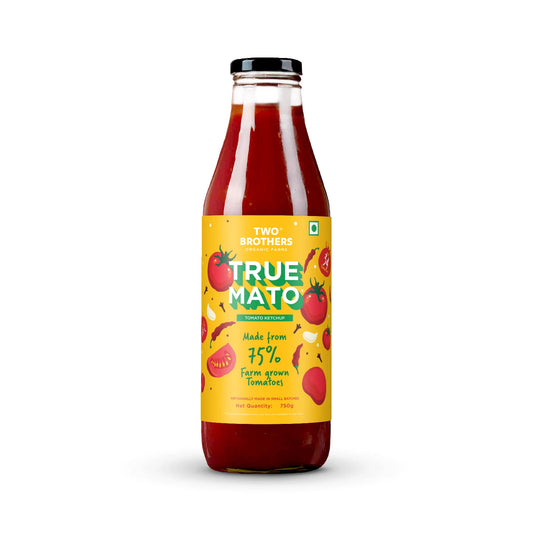 Two Brothers Organic Farms Truemato Ketchup- 750g