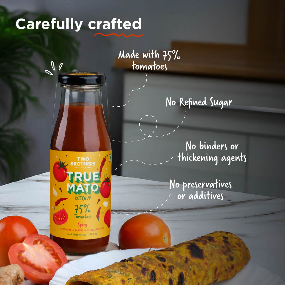 Two Brothers India Farms Truemato Ketchup