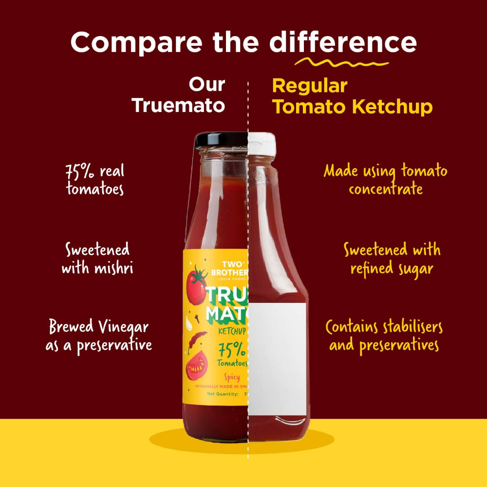 Two Brothers India Farms Truemato Ketchup