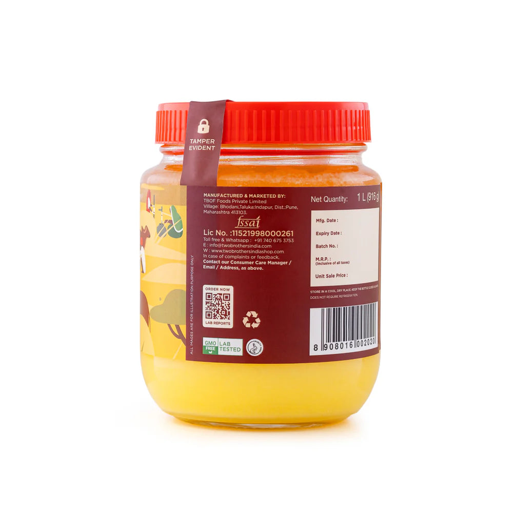 Two Brothers Organic Farms India A2 Ghee
