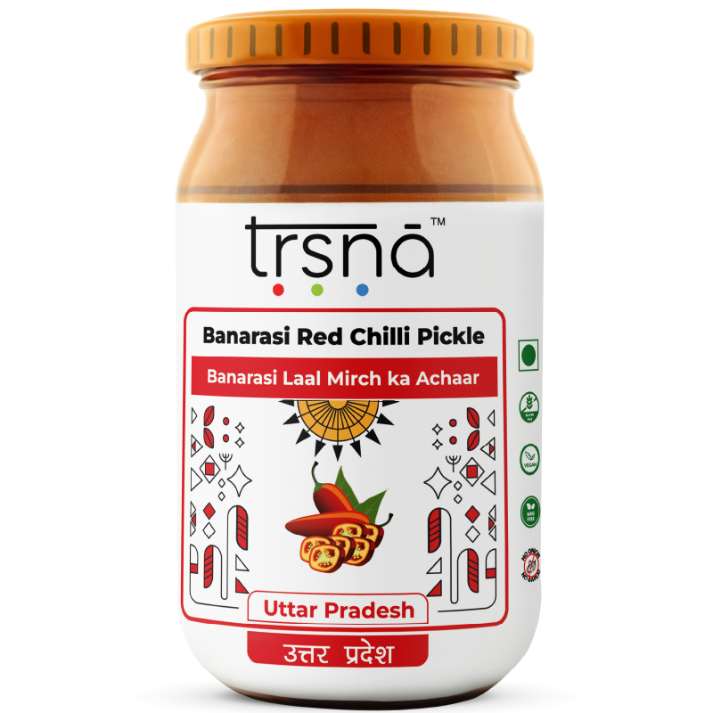 Trsna Banarasi Red Chilli Pickle - 300 Grams