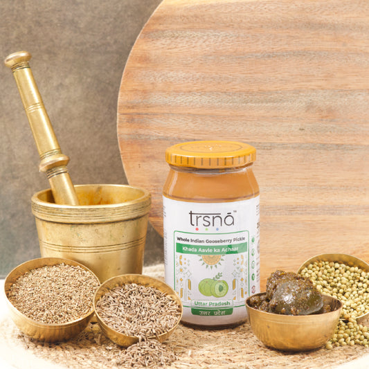 Trsna  Whole Indian Gooseberry Pickle  - 250gms