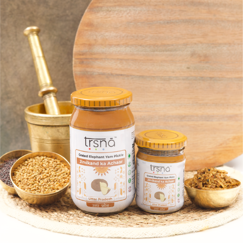 Trsna  Grated Elephant Yam Pickle  - 350gms