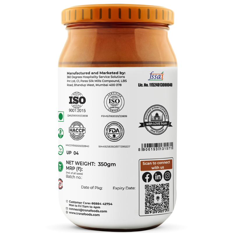 Trsna  Grated Elephant Yam Pickle  - 350gms