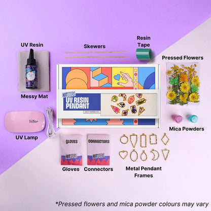 Kitsters DIY UV Resin Pendant Kit