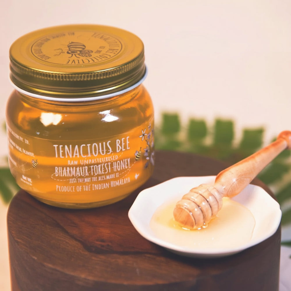 Tenacious Bees Raw Unpasteurised Bharmaur Forest Honey