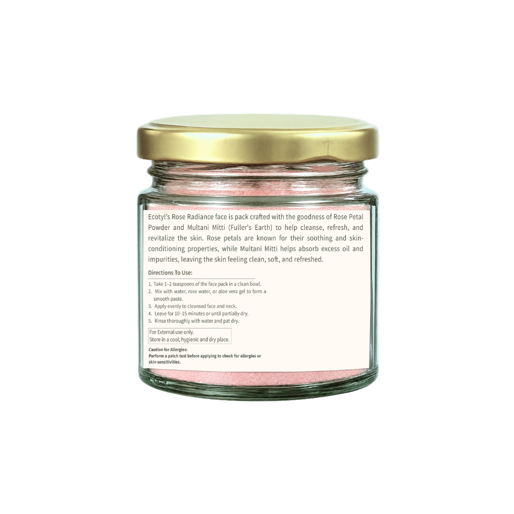 Ecotyl Rose Radiance Face Pack