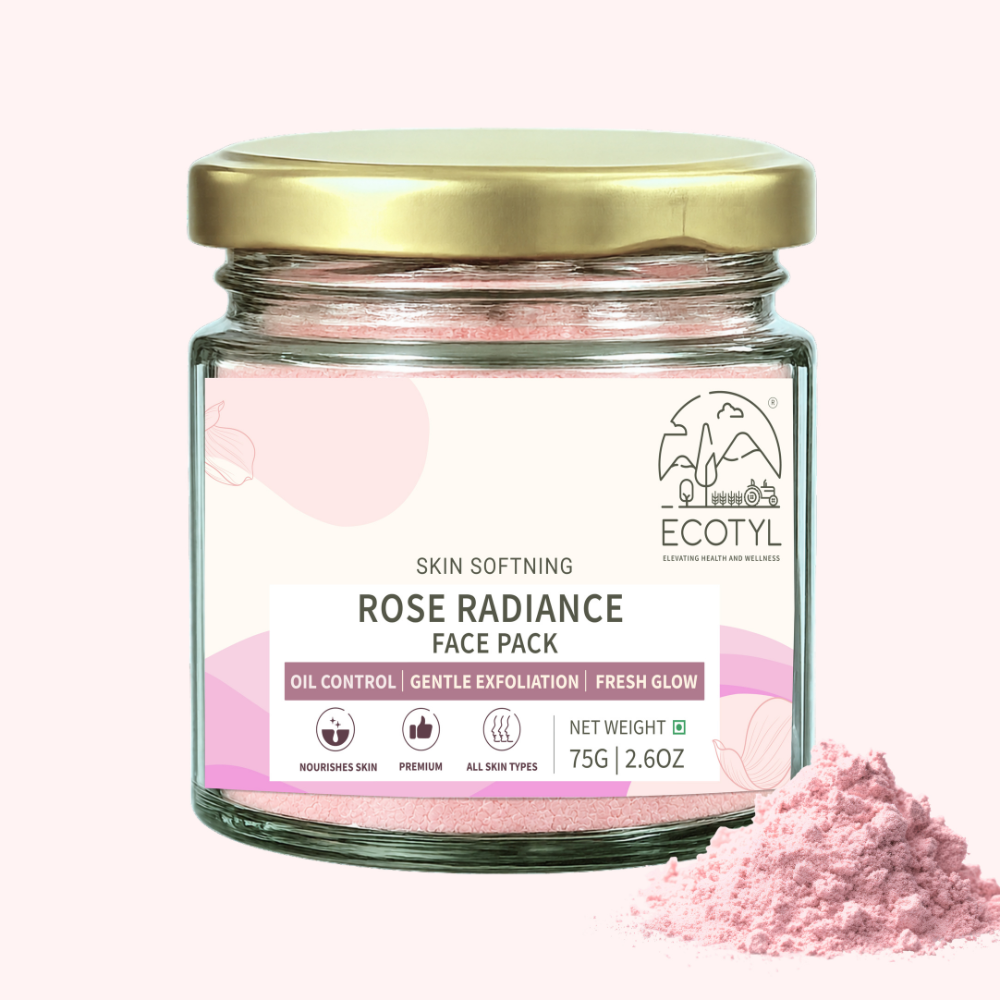 Ecotyl Rose Radiance Face Pack