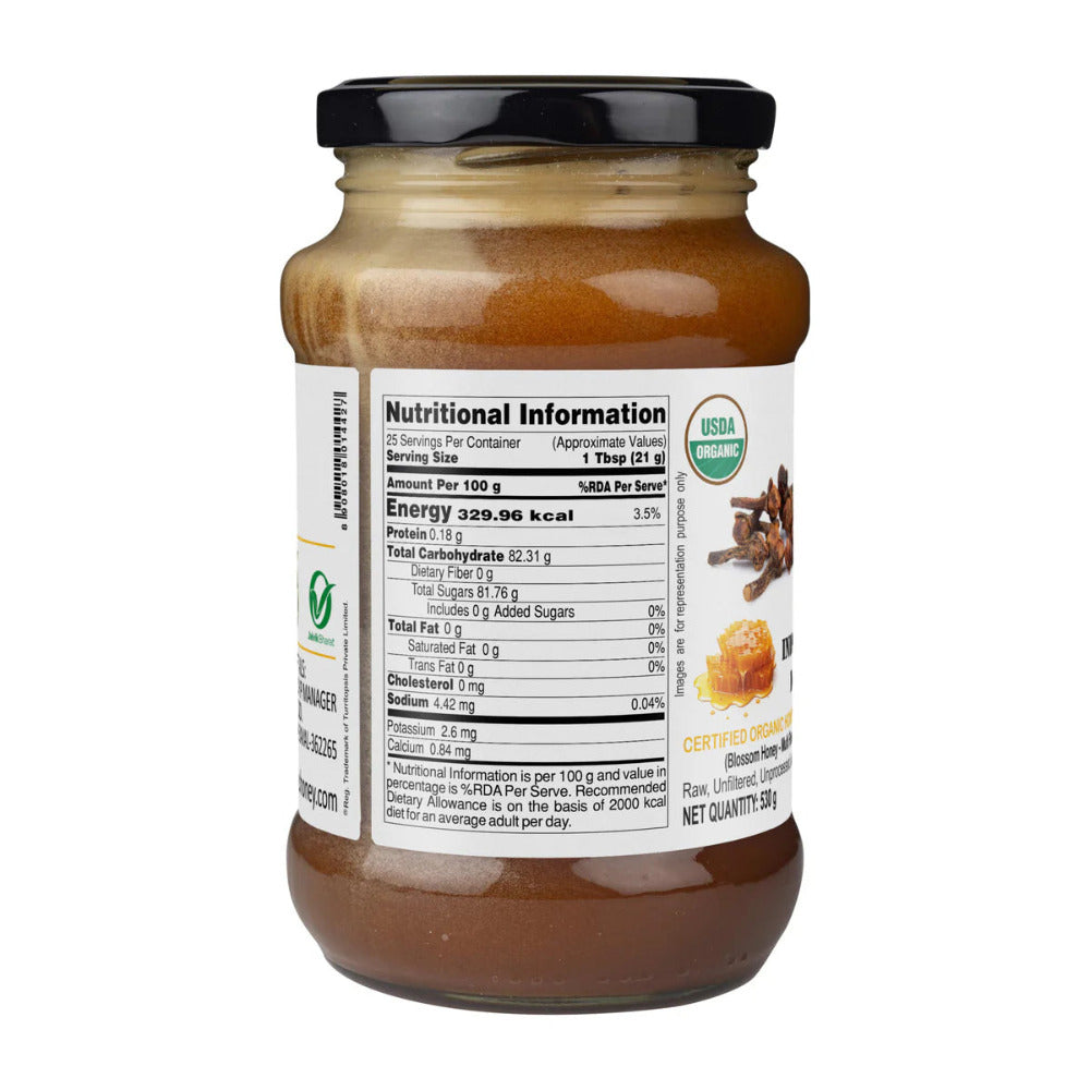 Indigenous Honey  Raw Organic Honey with Infused Clove