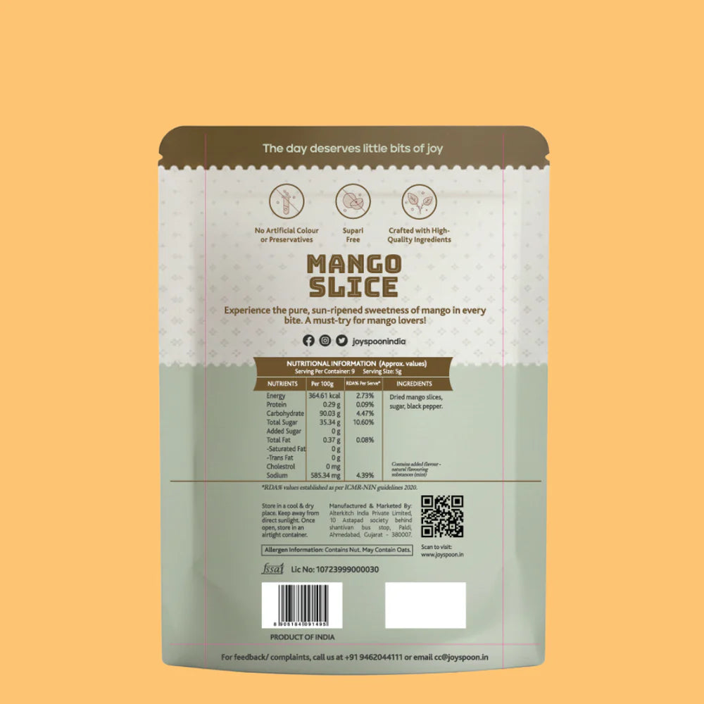 JoySpoon Mango Slice 45gm