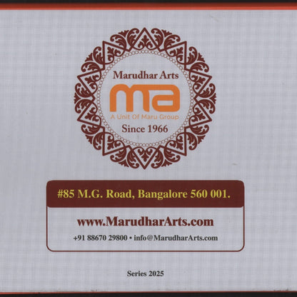 Marudhar Arts Mahakumbh 2025 | 999 Fine Silver Coin (VVIP Issue)