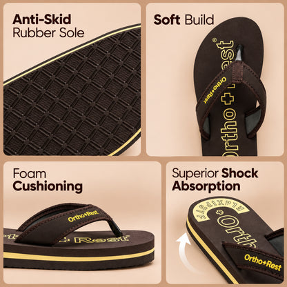 Ortho + Rest Women's Comfort Extra Soft Ortho Slippers