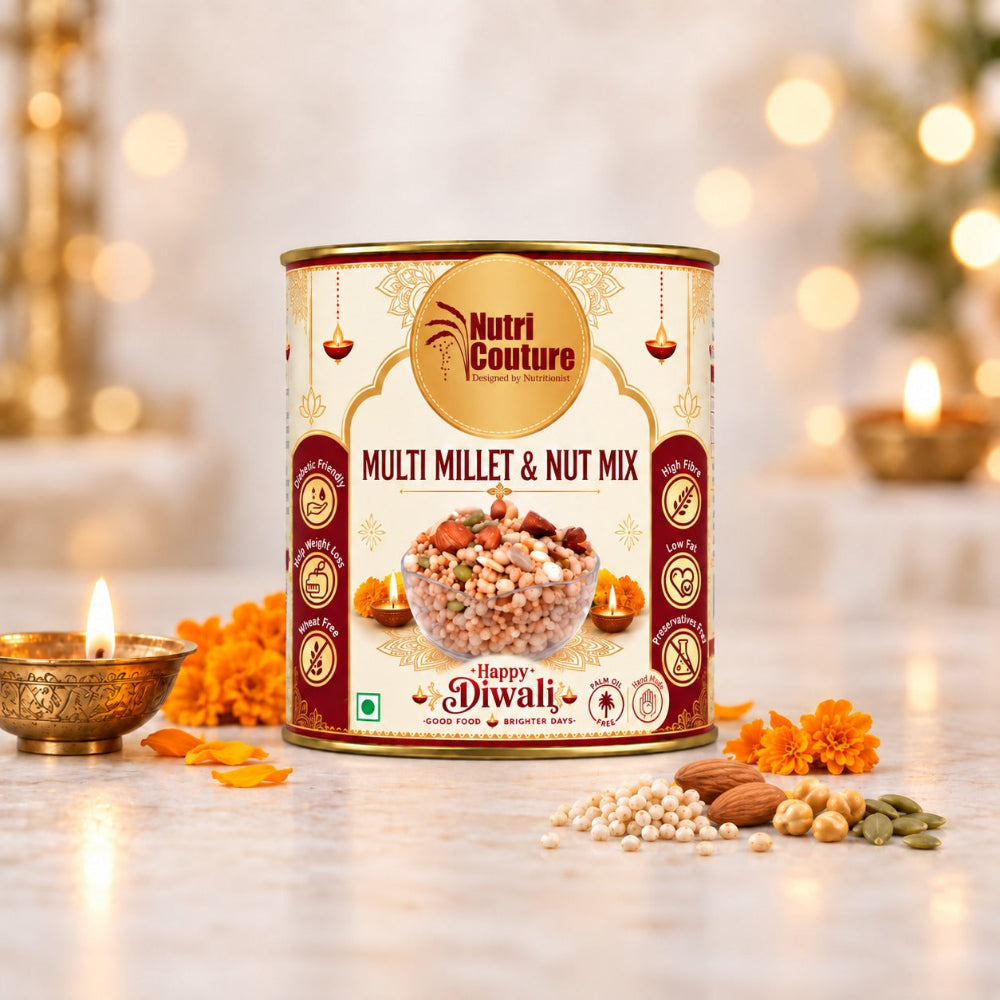 Nutri Couture The Golden Blessings Diwali Hamper - NCHP01
