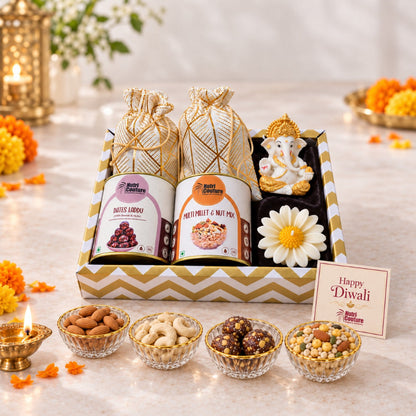 Nutri Couture The Golden Blessings Diwali Hamper - NCHP01