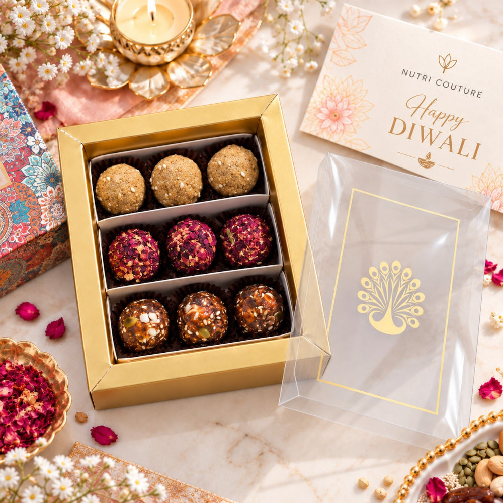 Nutri Couture The Trio of Traditional Mithai Hamper - NCD 1.4