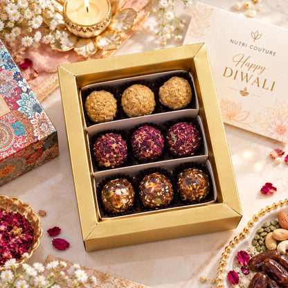 Nutri Couture The Trio of Traditional Mithai Hamper - NCD 1.4