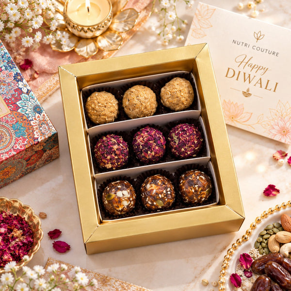 Nutri Couture The Trio of Traditional Mithai Hamper - NCD 1.4