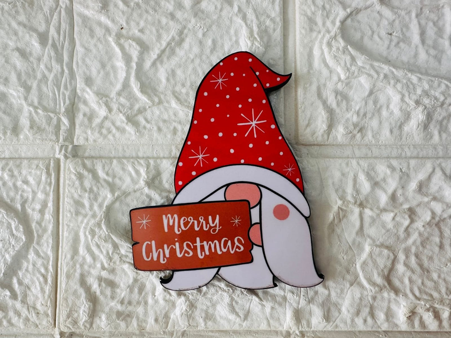 Christmas Theme Fridge Magnets - Set of 4