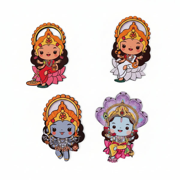 Heart 2 Heart Gifts Divine Collection Fridge Magnets - Set of 4