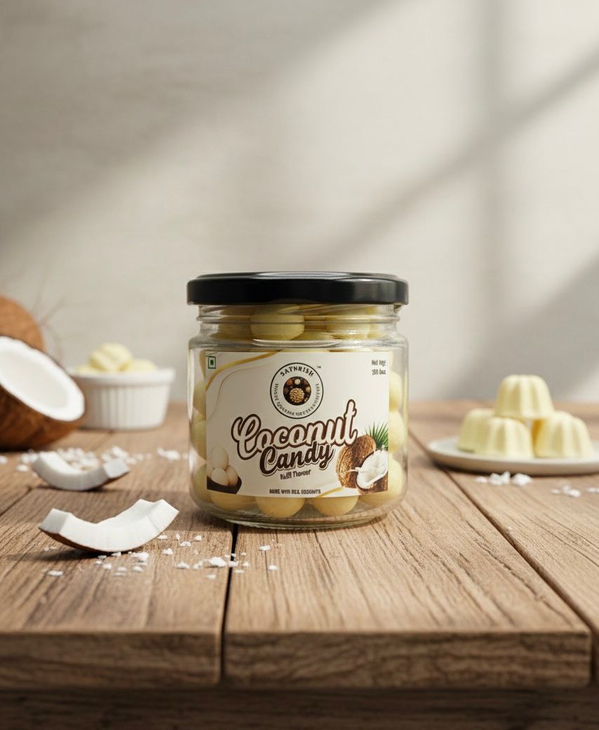 Satkrish Coconut Candy - Kulfi Flavour