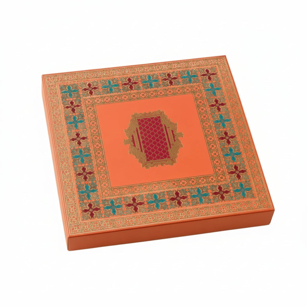 Nutri Couture Rakhi Hamper Box 5 in 1 Laddu & Trail Mix Combo- NCD#8