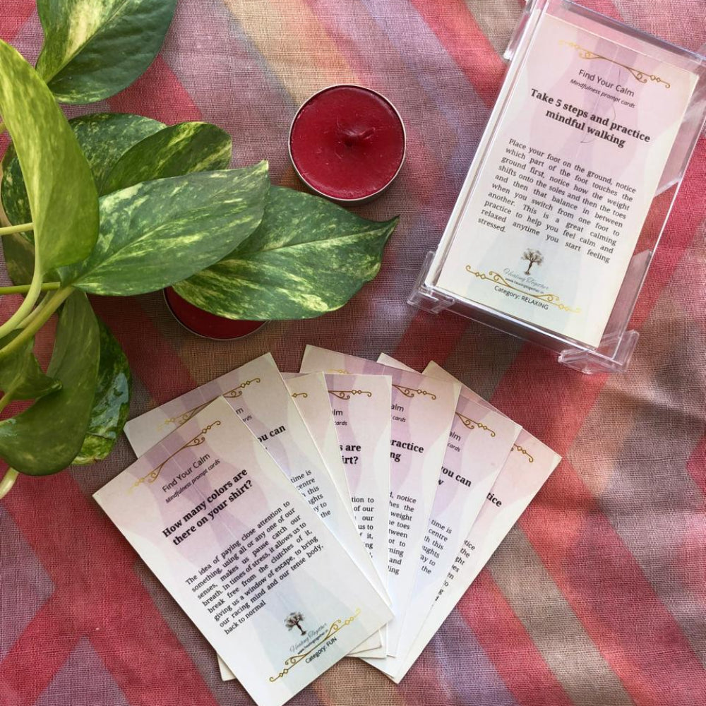 Healing Together Mindfulness Cards - Mini Mindfulness Activities for Instant Calm