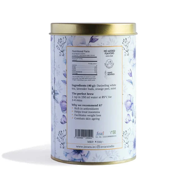 Lavendar White Tea - Loose Leaf