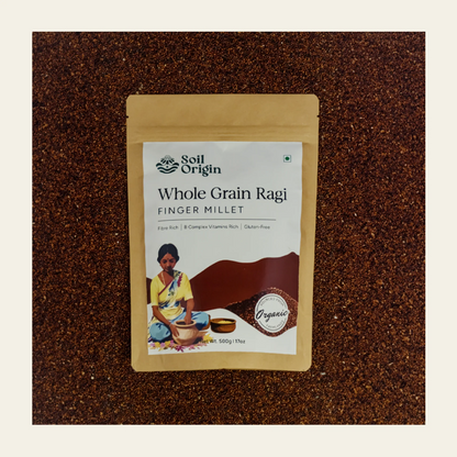 Soil Origin Ragi Whole (Finger Millet) - Set Of 2