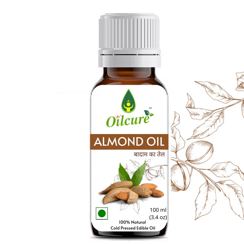 Oilcure | Almond Oil Cold Pressed-100 ml