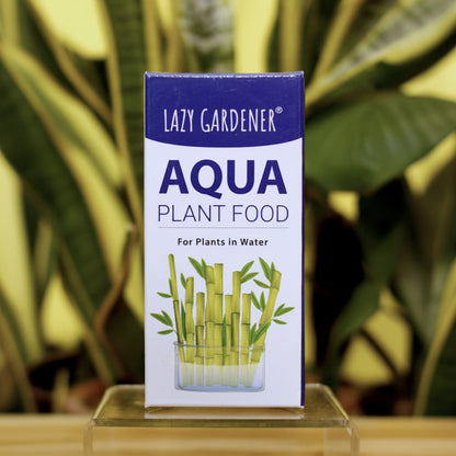Lazy Gardener Aqua Plant Food - Fertilizer for Plants Growing in Water