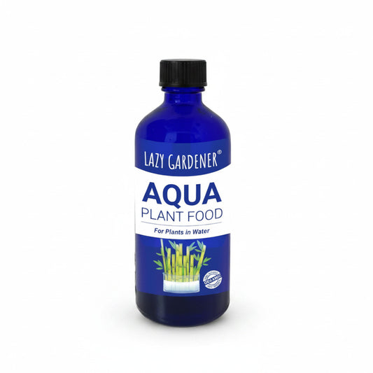 Lazy Gardener Aqua Plant Food - Fertilizer for Plants Growing in Water
