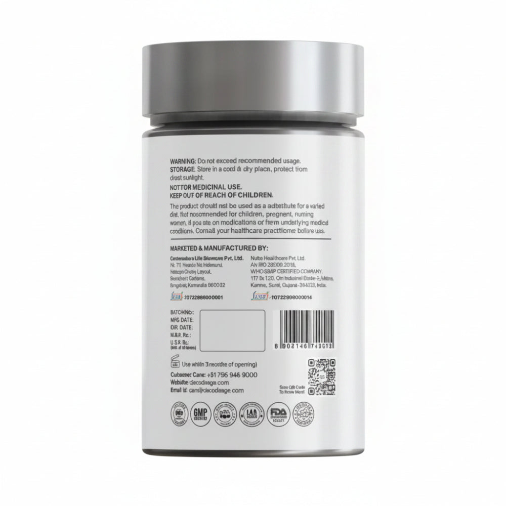 Decode Age Mag7™ Supplement | Magnesium Supplement | Supports Mood, Bone and Muscle Health, Metabolism | 60 Capsules, Vegan