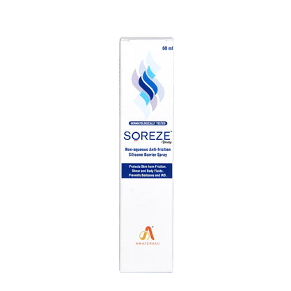 Soreze Bedsore and Adult Diaper Rash Prevention Spray