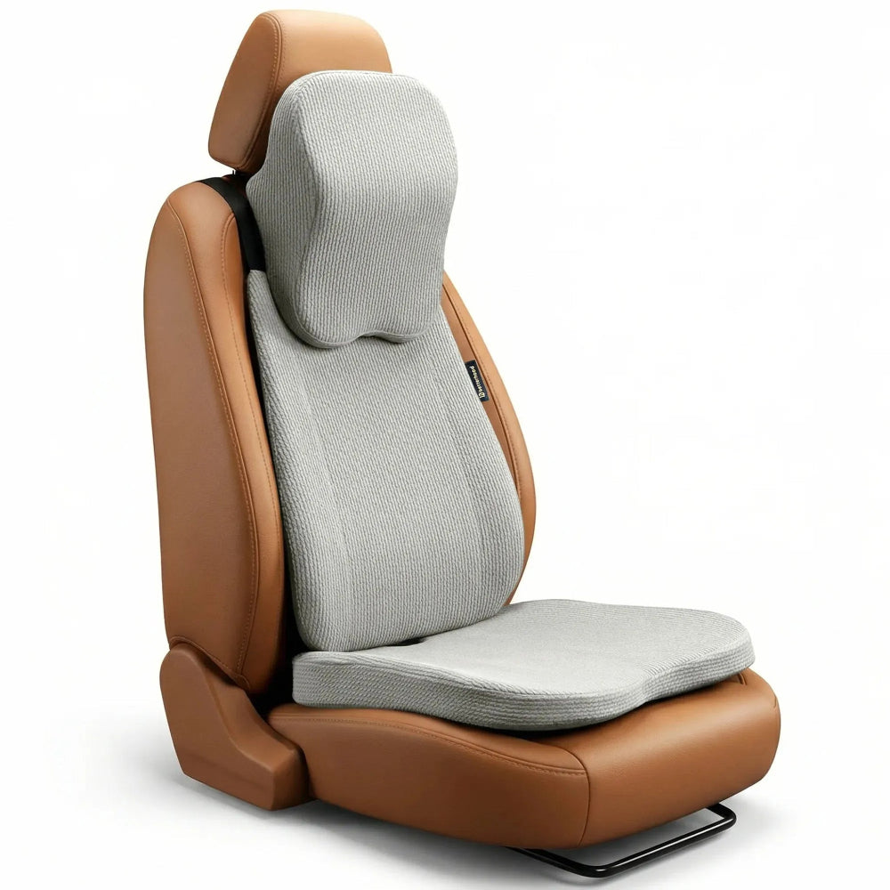 Betterhood Car Seat Cushion 3 in 1 Combo – Backrest, Headrest and Seat